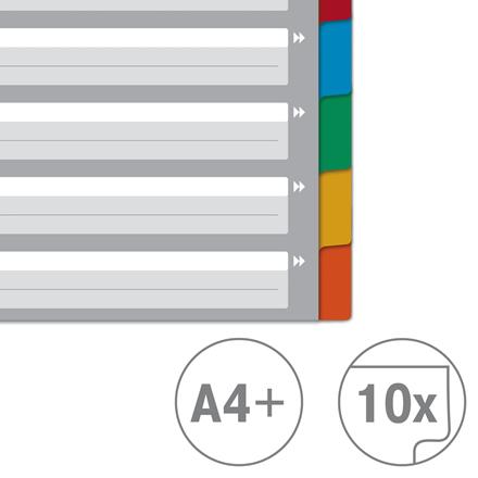 Actual product image von Hallers Index 10 tabs, A4, 1-10