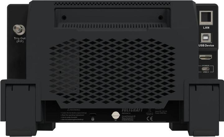 Image du produit Voltcraft DOV1002 Digital-Oszilloskop 100 MHz 2-Kanal 1.25 GSa/s 50 Mpts 12 Bit (CAT II)