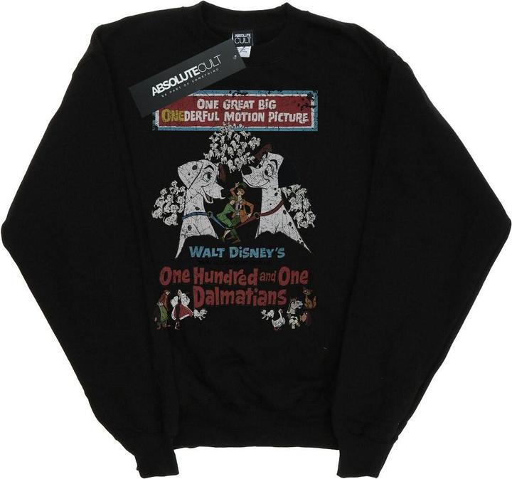 Actual product image 101 Dalmatians Boys Poster Sweatshirt (152, 158)