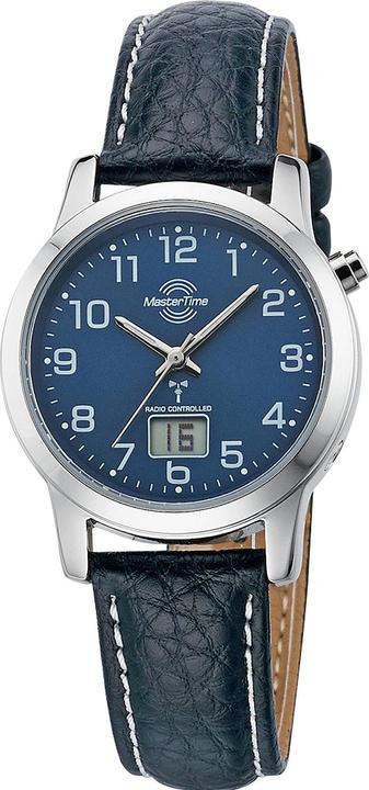 Master Time MTLA-10490-32L Funk Basic Series Damen 34mm 3ATM (Analoguhr, Digitaluhr, Funkuhr, 34 mm)