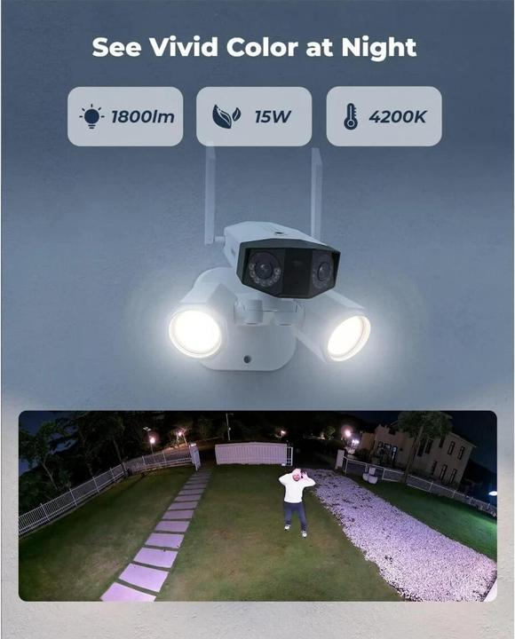 Actual product image Reolink Duo Floodlight WiFi (4608 x 1728 pixels)