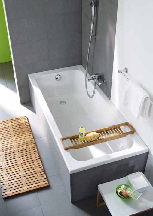 Produktbild Duravit Rechteckbadewanne Krperformbadewanne D-Code 75 x 170 cm wei glatt 700097000000000 (120 l, 170 cm, 75 cm)
