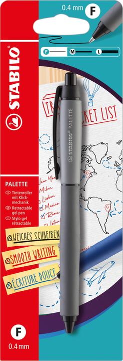 Produktbild STABILO Palette Gelroller (Schwarz, 1 x)