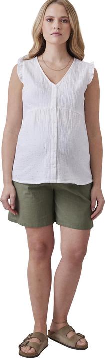 Actual product image Vertbaudet Maternity shorts in a linen look (34)