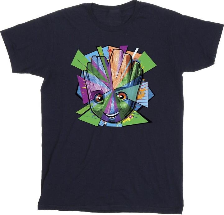 Actual product image Mens Guardians Of The Galaxy Groot Shattered T-Shirt (3XL)