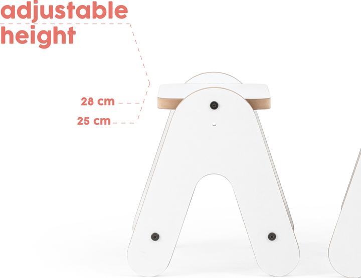 Actual product image MamaToyz Multi-activity table and stool made of MDF (Kids table)