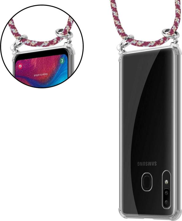 Produktbild Cadorabo TPU Handy Kette SILBER Cover