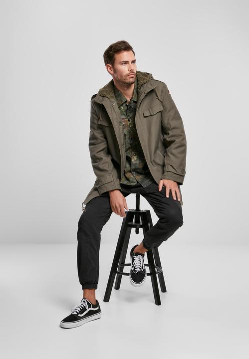 Actual product image Brandit BW Flag Parka (5XL)
