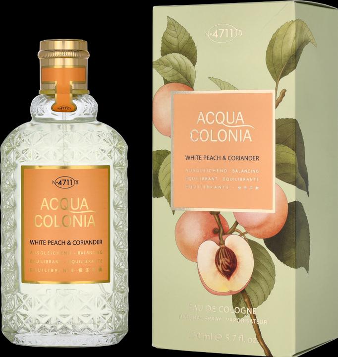 Produktbild Acqua Colonia 4711 White Peach & Coriander (Eau de cologne, 170 ml)