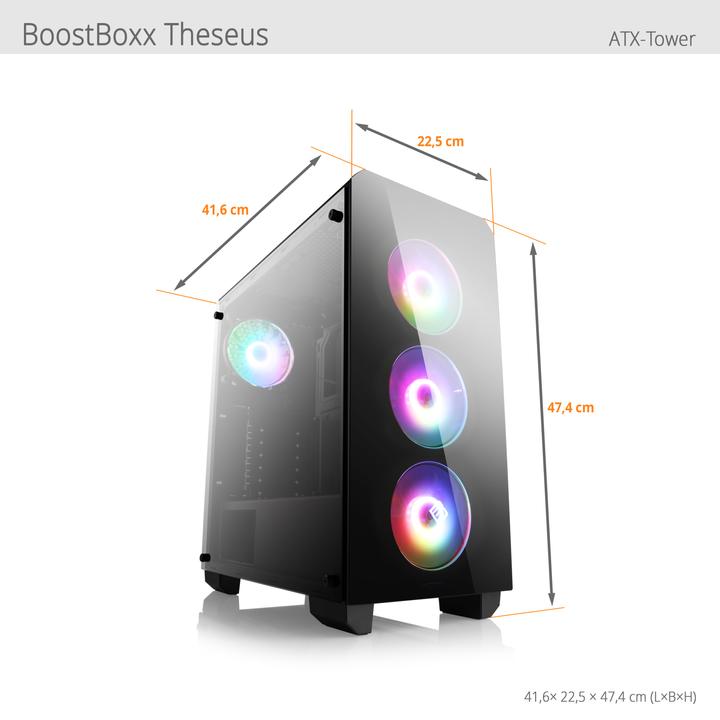 Produktbild CSL Gaming PC M10960H (Intel Core i7-14700F, 16 GB, 1000 GB, GeForce RTX 4060)