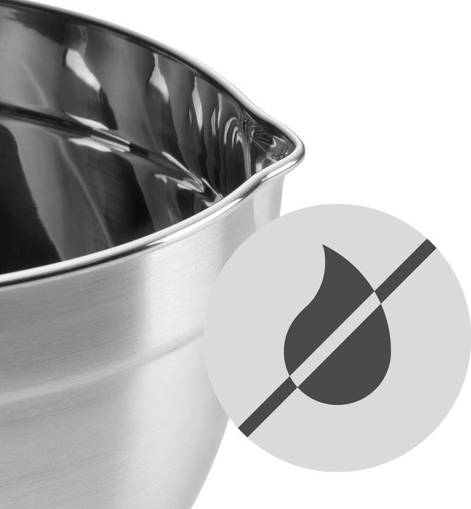 Produktbild WMF Küchenschüssel 24cm Rührschüssel 4,0l Gourmet Edelstahl (24 cm, 5.10 l, 1 x)