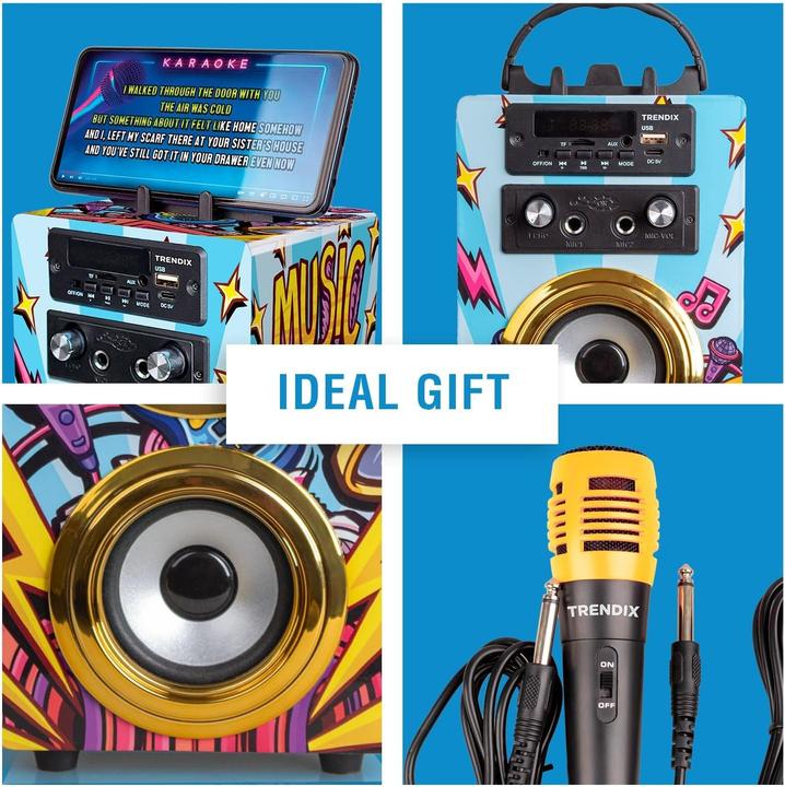 Image du produit Xtrem Karaoke-Maschine Music Star für Kinder mit 2 Mikrofonen