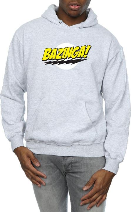 Actual product image Dam Mens Sheldon Bazinga Hoodie (M)