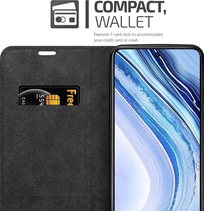 Productafbeelding Cadorabo Boek Onzichtbare Magneethoes (Xiaomi Redmi Note 9, Xiaomi Redmi Note 9S)