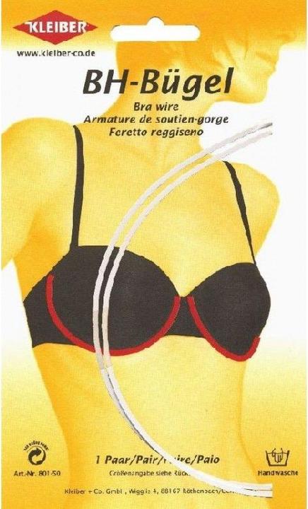 Actual product image Kleiber Bra underwire size 85 1 pair (75 D, 80 C, 85 B, 90 A, Single pack)