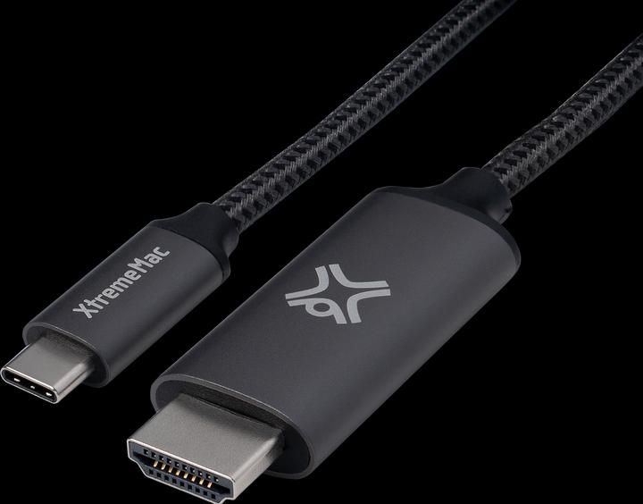 Actual product image XtremeMac USB C - HDMI (type A) (2 m, HDMI, USB Type C)