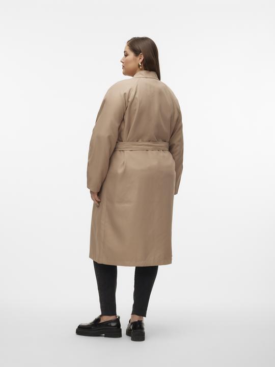 Actual product image Vero Moda Fly-Away Collar Curve Coat Trench Coat (48)