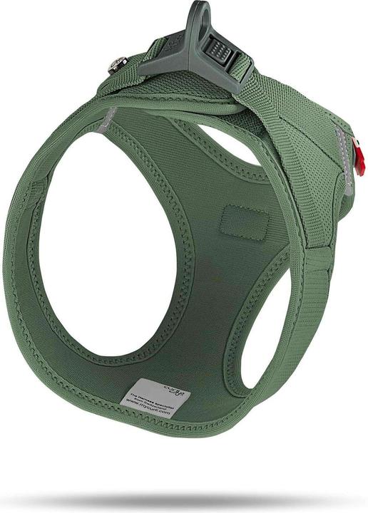 Actual product image Curli Harness Vest Air-Mesh M, Moss (M, Dog, General)