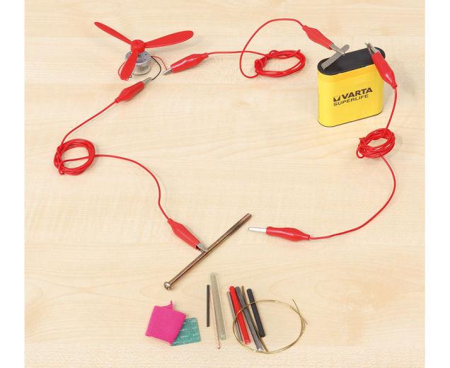 Actual product image Betzold Experiment kit - electricity and circuits