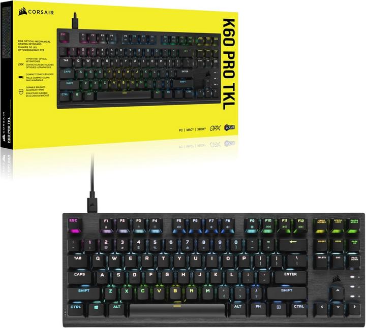Actual product image Corsair K60 Pro (DE, Cable)