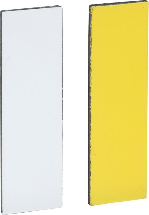 Schneider Electric Étiquette vierge 8x21mm blanco/jaune