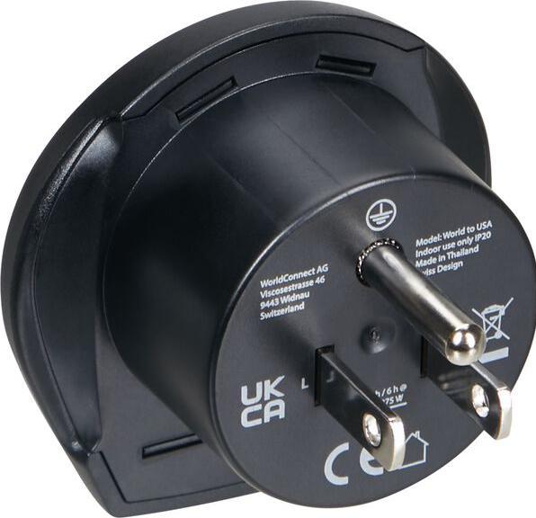 Actual product image Samsonite Global Ta World To Usa Adaptor (Hand luggage (up to 50 litres))
