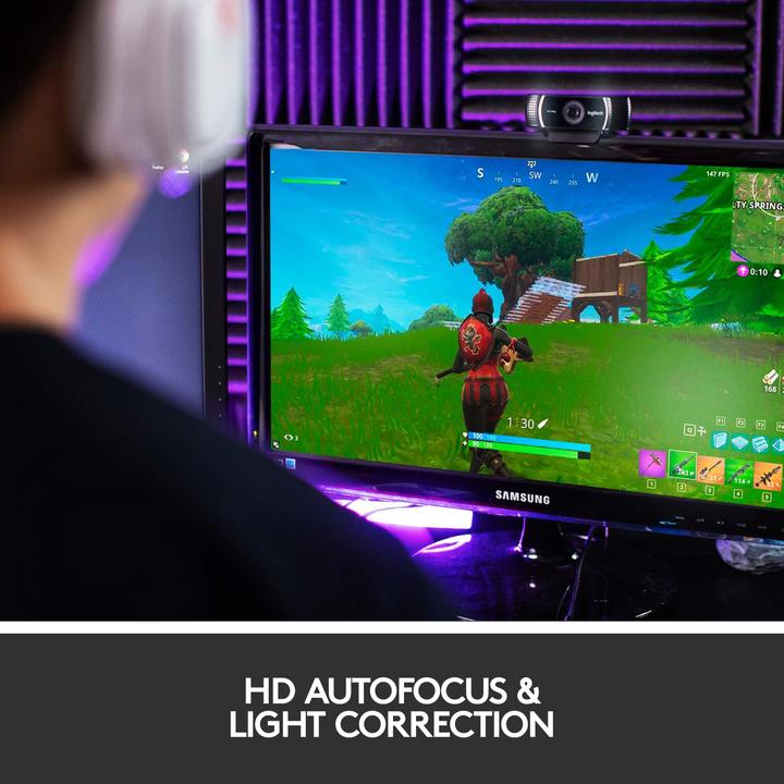 Actual product image Logitech C922 Pro Stream (2 Mpx)
