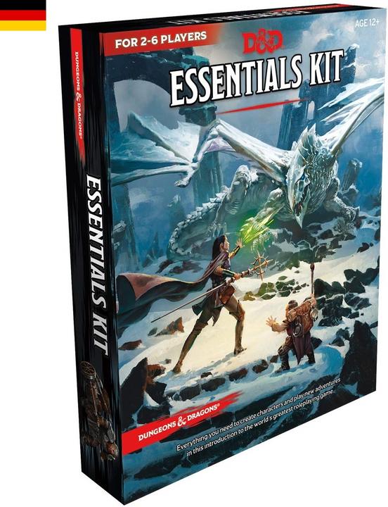 Immagine prodotto Wizards of the Coast WOC967407 - Dungeons & Dragons - Kit essenziale, set di base (edizione DE) (Tedesco)