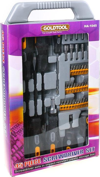 Produktbild InLine Schraubendreher-Bit-Set, 45-teilig