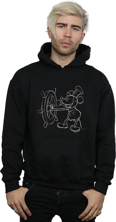 Produktbild Disney Mickey Mouse Steamboat Sketch Kapuzenpullover (XL)