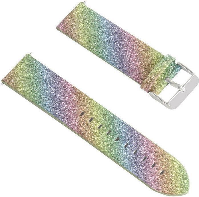 Actual product image Strap-it Leather bracelet (20 mm, Leather, Galaxy Watch Active)