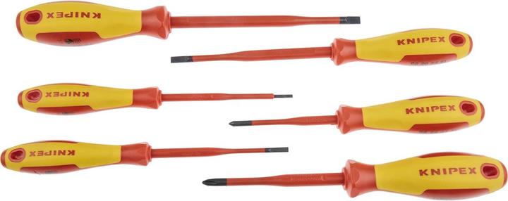 Image du produit Knipex Jeu de tournevis VDE (Vis fendues, Recouvrement cruciforme Phillipps (PH))