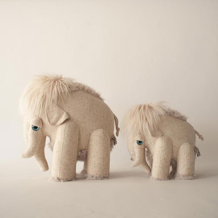 Produktbild BigStuffed Albino Mammut Gross (42 cm)