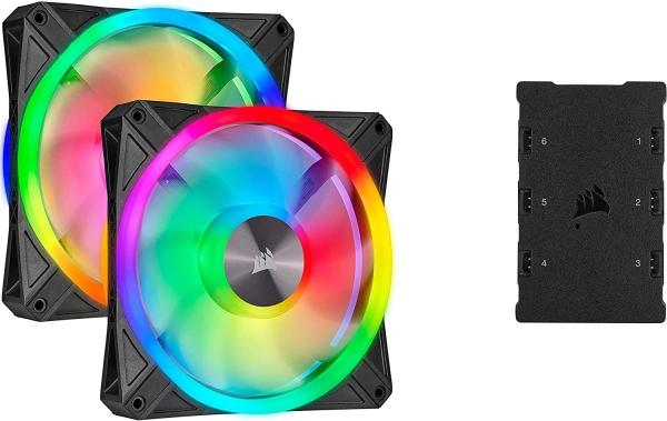 Actual product image Corsair iCUE QL140 RGB (140 mm, 2 x)