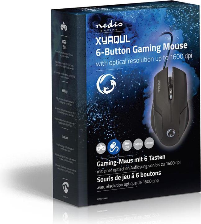 Produktbild Nedis GMWD100BK (Kabelgebunden)