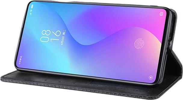 Produktbild MU Style Vintage Style Leder Bookcover Hülle (Xiaomi Mi 9T Pro)