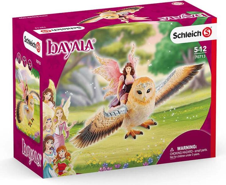 Produktbild Schleich Elfe auf Glitzer-Eule