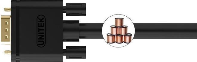 Actual product image Unitek Y-C511G VGA cable VGA (D-Sub) (1 m, VGA)