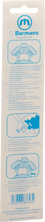 Produktbild Dr. Barman's Child Zahnbürste (Mittel, 1 x)