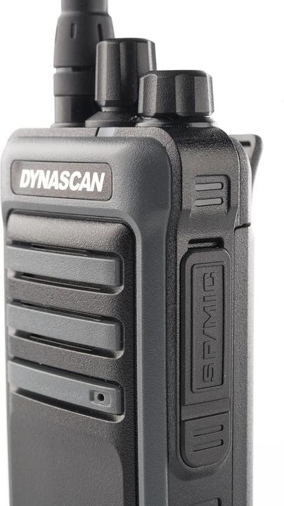 Actual product image Dynascan Radio PMR 446 portable PNI, 446 MHz, 8 CH, VOX, scrambler, 1750 mAh, hidden display