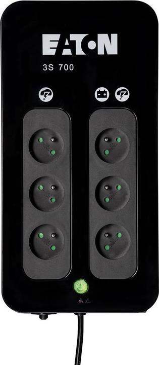 Image du produit Eaton 3S 700 UPS Courant alternatif 220-240 V (0.70 VA, 420 W, Standby Onduleur)