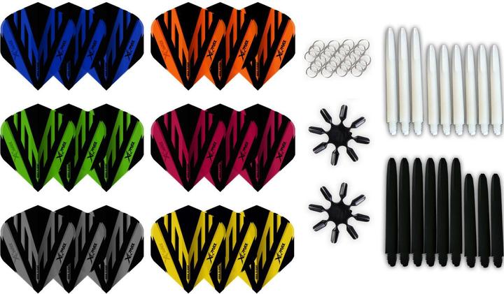 Actual product image XQ Max 84-piece dart accessory set