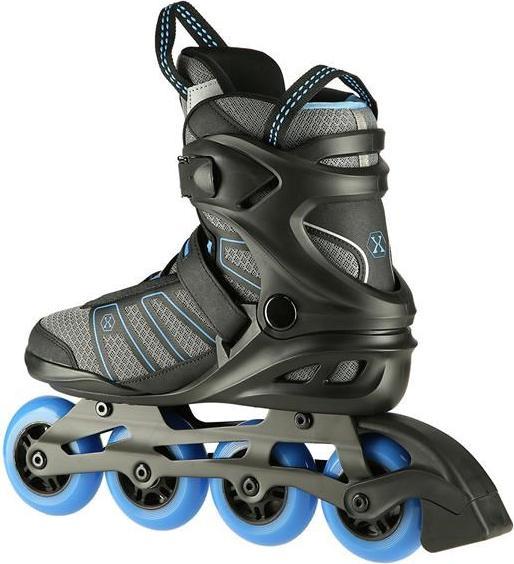 Produktbild Nils Rollschuhe NA14217 Schwarz-Blau GRÖSSE 42 INLINE-SKATES EXTREME (42)