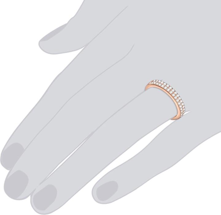 Actual product image Rafaela Donata Ladies Sterling Silver Zirconia Rose Gold - 11424 (52, 925 Silver)
