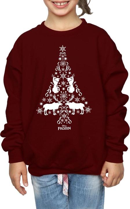 Immagine prodotto Disney Frozen Christmas Tree Felpa Ragazze (152, 158)