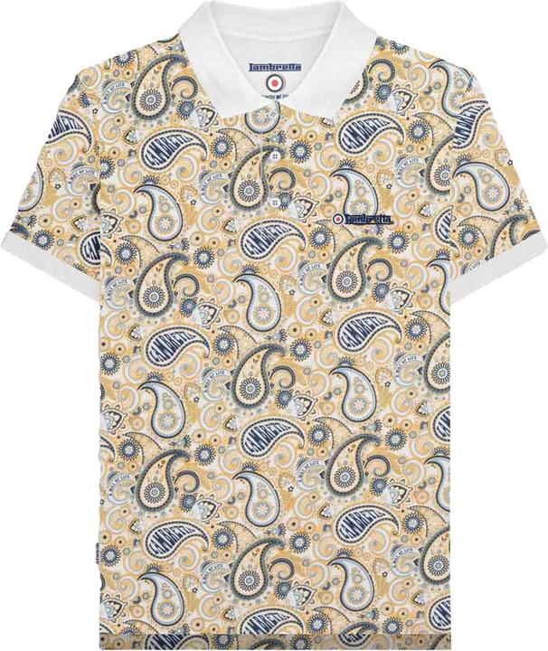 Lambretta SS25 Poloshirt Mit Markenzeichen