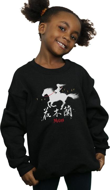 Immagine prodotto Disney Mulan Movie Wind Silhouette Felpa Ragazze (140, 146)