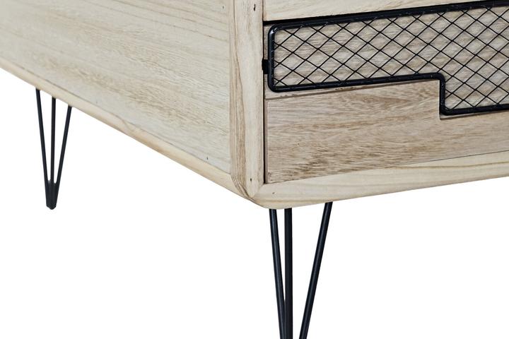 Immagine prodotto DKD Home Decor TV furniture Metal Paolownia wood (115 x 61 x 43 cm)