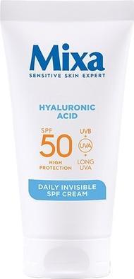 Mixa Moisturizing Face Cream Spf50 Against Dryness With Hyaluronic Acid 50ml (50 ml, SPF 50)