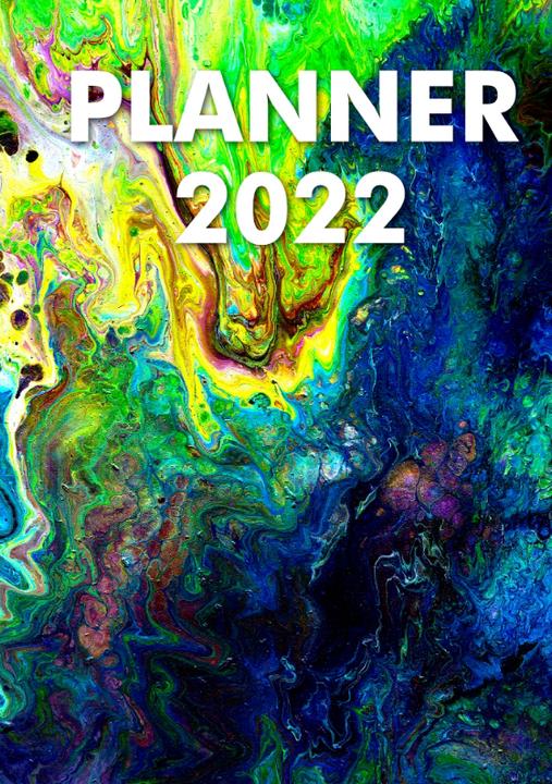 Produktbild Kalender 2022 A5 - Schöner Terminplaner 1 Taschenkalender 2022 I Planner 2022 A5 (A5)